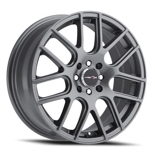 Vision Cross 426 Wheel 14x5.5 4x100 & 4x114.3 Gunmetal 38mm | 426H4503GM38