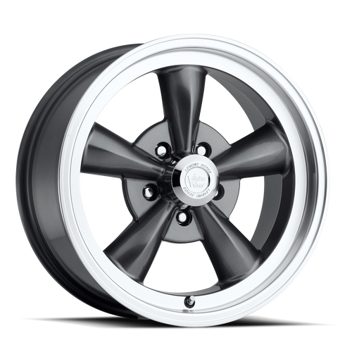 Vision Legend 5 141 Wheel 15x8 5x120.65 Gunmetal With Machined Lip -19mm | 141H5861GM-19