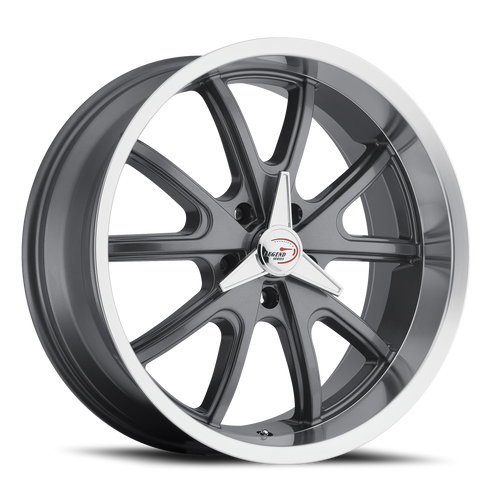 Vision Torque 143 Wheel 15x7 5x114.3 Gunmetal With Machined Lip -7mm | 143-5765GMML-7