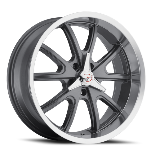 Vision Torque 143 Wheel 18x9.5 5x120.65 Gunmetal With Machined Lip 12mm | 143-8961GMML12