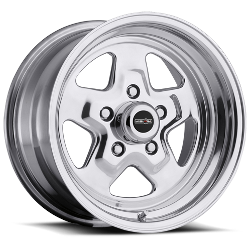 Vision Nitro 521 Wheel 15x4 5x114.3 Polished -19mm | 521H5465P-19