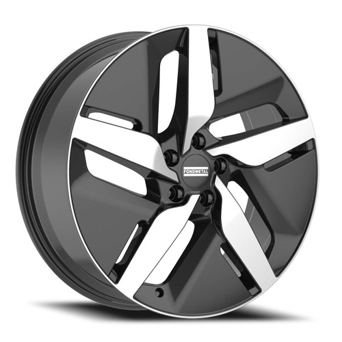 Fondmetal E-Joule Wheels Rims 21x9.5 5x114.3 Gloss Black Machined 40mm | FMI10-21955114P40GBM