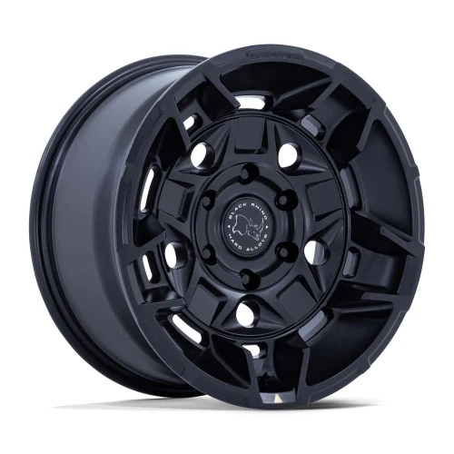 Black Rhino Br028 Guard Wheels Rims 17x8.5 5x127 Matte Black 0mm | BR028MX17855000
