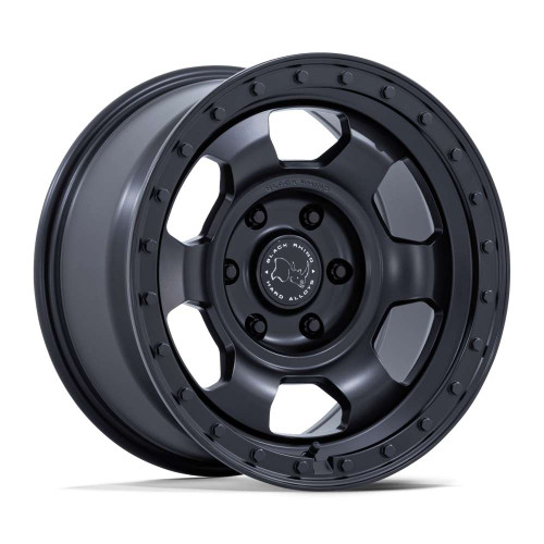 Black Rhino Br029 Trooper Wheels Rims 17x8.5 5x114.3 Matte Black 25mm | BR029MX17851225