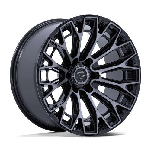 Fuel Fc882 Trax Wheels Rims 17x9 6x139.7 Gloss Black Machined Face W/ Dark Tint 20mm | FC882BT17906820