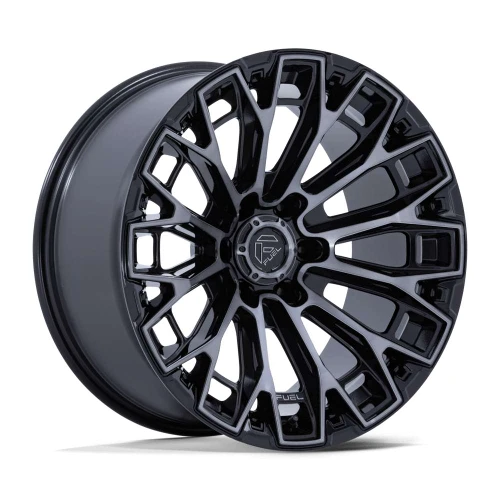 Fuel Fc882 Trax Wheels Rims 20x10 8x180 Gloss Black Machined Face W/ Dark Tint -18mm | FC882BT20108818N
