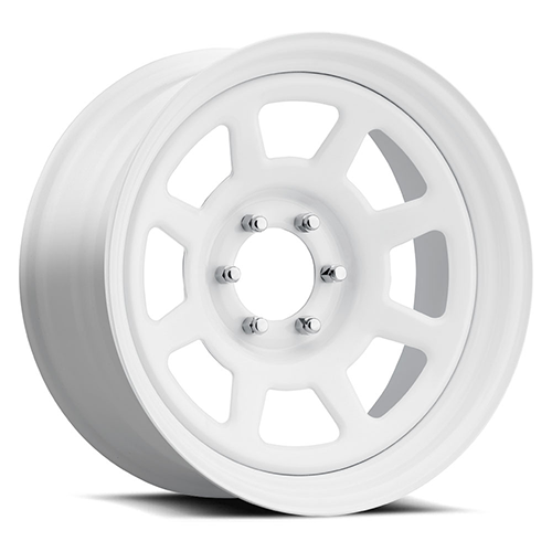 Us Dlux Wheels Rims 17x12 6x139.7 White 0mm | 400-8260