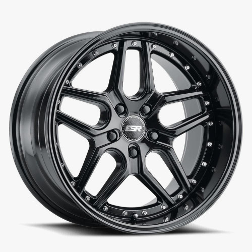 Esr Cs15 Wheels Rims 18x10.5 5x120.65 Gloss Black 22mm | 80551422 CS15GBLK 5X120.6