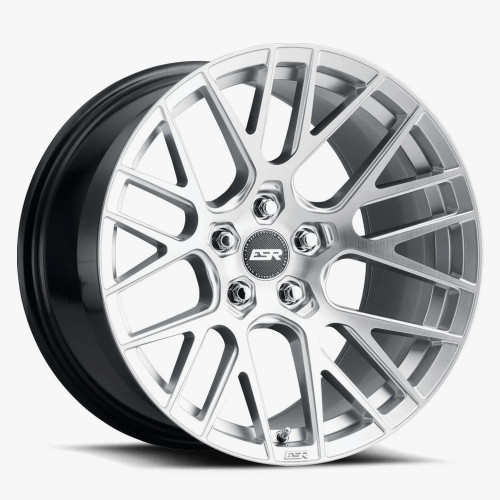 Esr Rf11 Wheels Rims 18x10.5 5x112 Brushed Hyper Silver 22mm | 80551422 RF11BHS 5X112