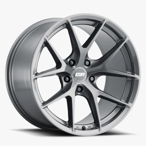 Esr Rf2 Wheels Rims 18x10.5 5x120.65 Gloss Graphite 22mm | 80551422 RF2GR 5X120.6