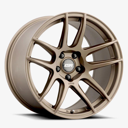 Esr Cs8 Wheels Rims 18x10.5 5x120 Matte Bronze 30mm | 80551430 CS8MBRNZ 5X120