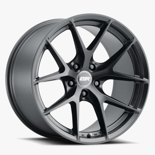 Esr Rf2 Wheels Rims 18x9.5 5x120.65 Matte Black 35mm | 89551435 RF2MBLK 5X120.6