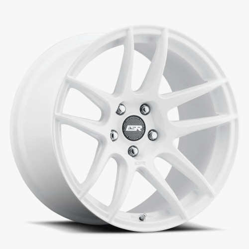 Esr Cs8 Wheels Rims 19x10.5 5x108 Gloss White 30mm | 90551430 CS8WHT 5X108