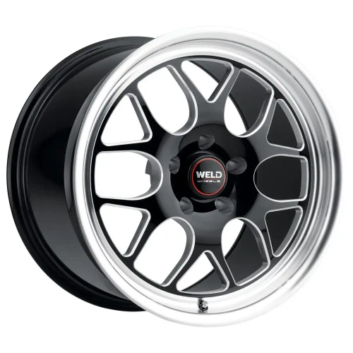 Weld Street Performance Solana Street Wheels Rims 20x9 5x115 Gloss Black Milled 20mm | S11009090P20