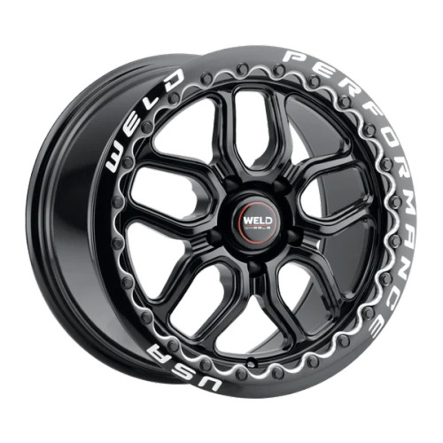 Weld Street Performance Laguna Beadlock Wheels Rims 17x10 5x115 Gloss Black 30mm | S92270071P30