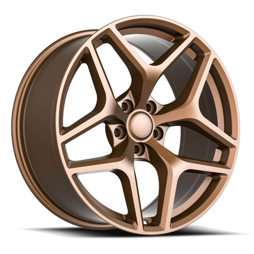 O.E. Revolution Z28 Wheels Rims 22x9 5x120 Matte Bronze 35mm | Z28-2291835MBNZ