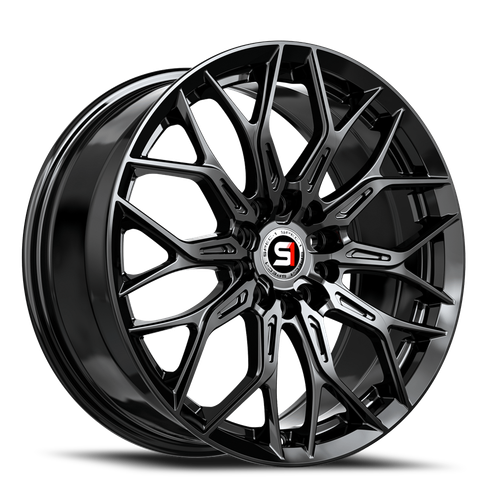 Spec-1 Sp-57 Wheel 17x7.5 4x100 & 4x114.3 Gloss Black 42mm | SP-571775942GB