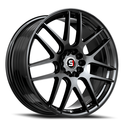 Spec-1 Sp-65 Wheel 17x8 5x108 & 5x114.3 Gloss Black 42mm | SP-651783242GB