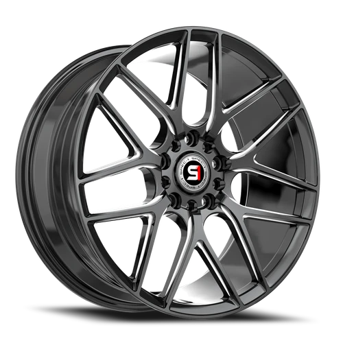 Spec-1 Sp-78 Wheel 18x8 5x100 & 5x114.3 Gloss Black & Milled 35mm | SP-781882335GBM