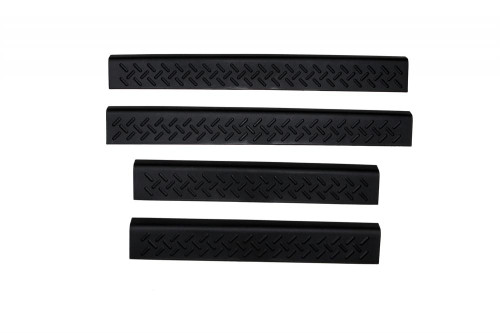 Auto Ventshade Stepshield Door Sill Protector - 4 pc Front And Rear | BBFF 91114