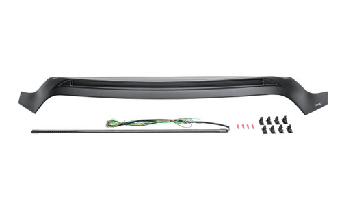 Auto Ventshade Aeroskin LightShield Pro Hood Protector; Black | BBFF 953163