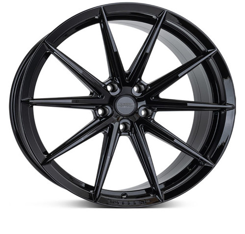 Vossen HFX2 Wheels Rims 22x10.5 5x127 Gloss Black 35mm | HFX2-2W40