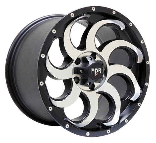 Red Dirt Road RD14 Wheels Rims 20x10 5x127 Matte Black Machined W/ Machined Rivets 0mm | WRDW014S32O08P015F297C16
