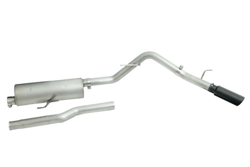 Gibson Performance Black Elite Cat-Back Single Exhaust System; Stainless | BFBL 617409B