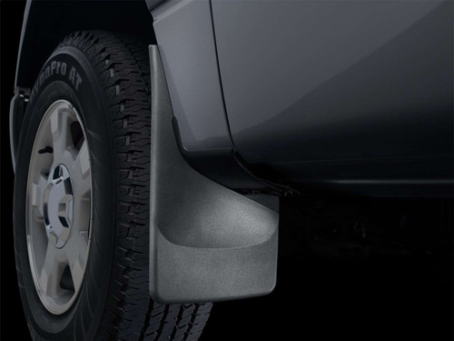 Weathertech MudFlap No-Drill DigitalFit MudFlap Kit Front Mid And Rear Set Black | BHTJ 110134-110078-120134
