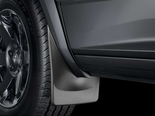 Weathertech MudFlap No-Drill DigitalFit MudFlap Kit Black | BHTJ 110140-120140