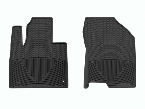 Weathertech All Weather Floor Mats Black Front | BHTJ W495