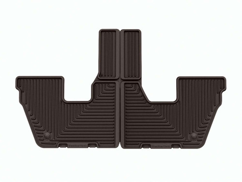 Weathertech All Weather Floor Mats Cocoa Third Row | BHTJ W616CO
