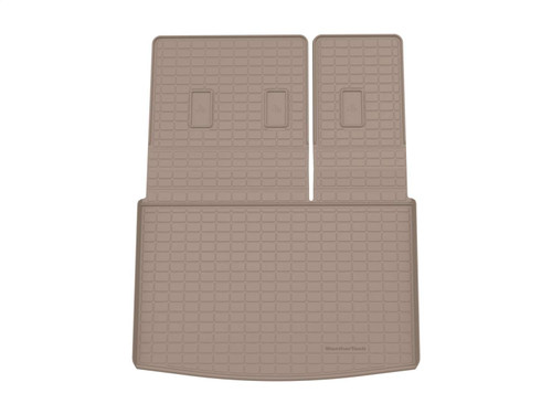 Weathertech SeatBack Cargo Liner HP Tan Behind 3rd Row Seating | BHTJ 411750IM