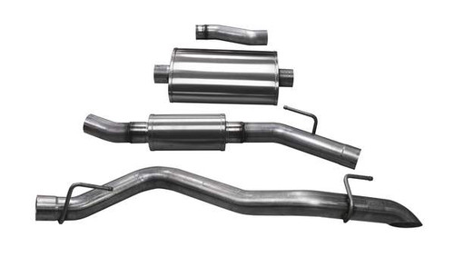 Corsa Performance Exhaust 3.0" Cat-Back Single Side Exit with Turn Down Tip | COR 21063