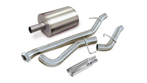 Corsa Performance Exhaust 3.0" Cat-Back Single Side Exit with Single 4.0" Polished Slash Cut Tip | COR 24263
