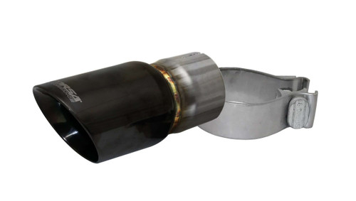 Corsa Performance Single 3.0" Black PVD Pro-Series Universal Tip Kit (2.5" Inlet - Clamp Included) | COR TK001BLK