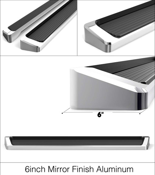 APS Polished iRunning Board | APS IB06RJD2A