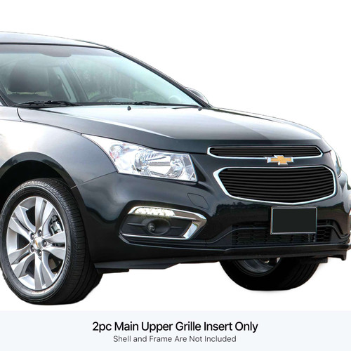 APS Black Stainless Steel Billet Grille | APS GR03FFC42J