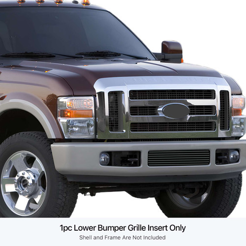 APS Black Stainless Steel Billet Grille | APS GR06FEC28J