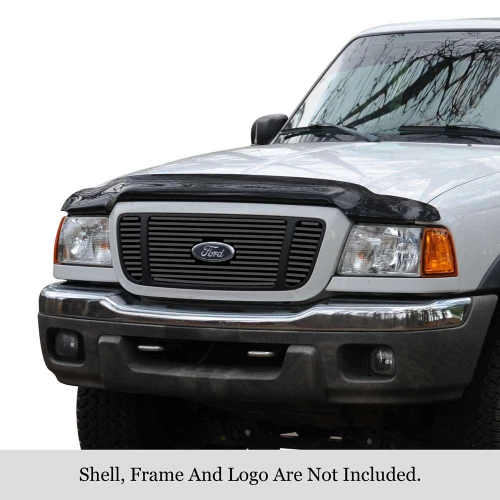 APS Black Stainless Steel Billet Grille | APS GR06FEG36J