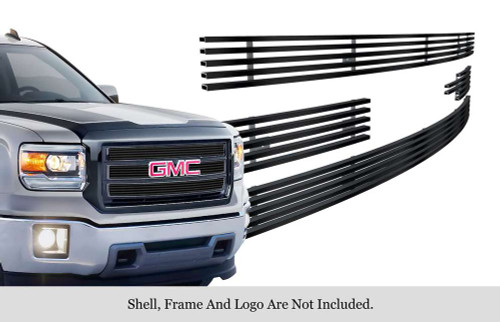 APS Black Stainless Steel Billet Grille | APS GR07FEI72J