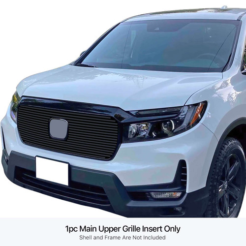 APS Black Stainless Steel Billet Grille | APS GR08FEA87J