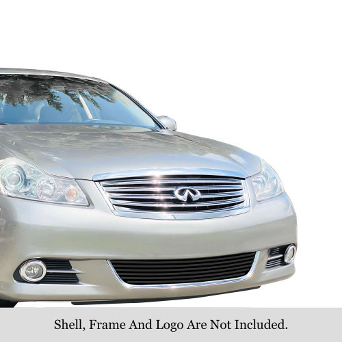 APS Black Stainless Steel Billet Grille | APS GR14FFI58J