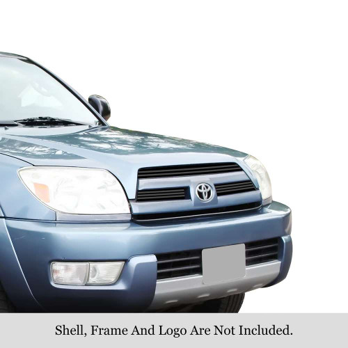 APS Black Stainless Steel Billet Grille | APS GR20FED24J