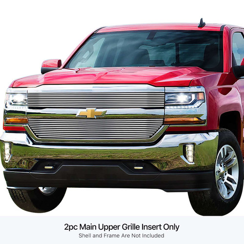 APS Polished High Density SS Billet Grille | APS GR03FFC60M