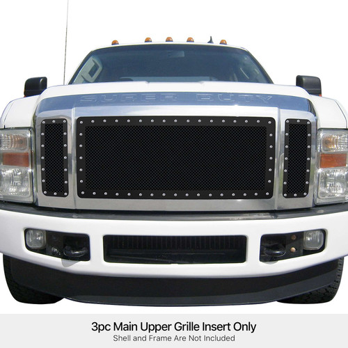 APS Black Rivet Grille | APS GR06LEA71H
