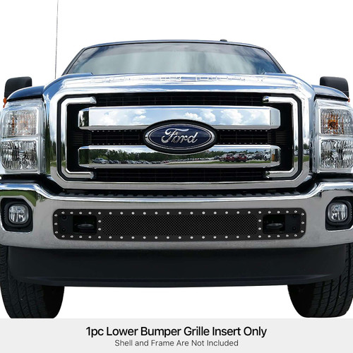 APS Black Rivet Grille | APS GR06LFH29H