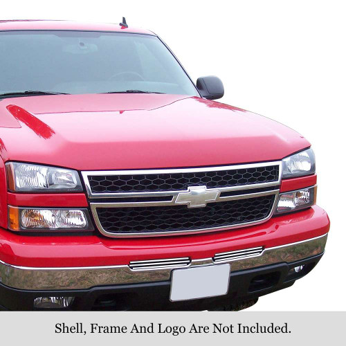 APS Polished Stainless Steel Billet Grille | APS GR03HEC02S
