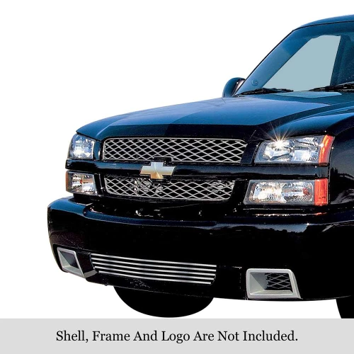 APS Polished Stainless Steel Billet Grille | APS GR03HEC04S