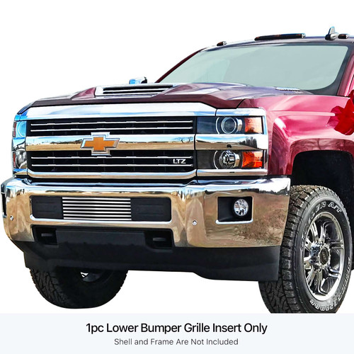 APS Polished Stainless Steel Billet Grille | APS GR03FFC19S